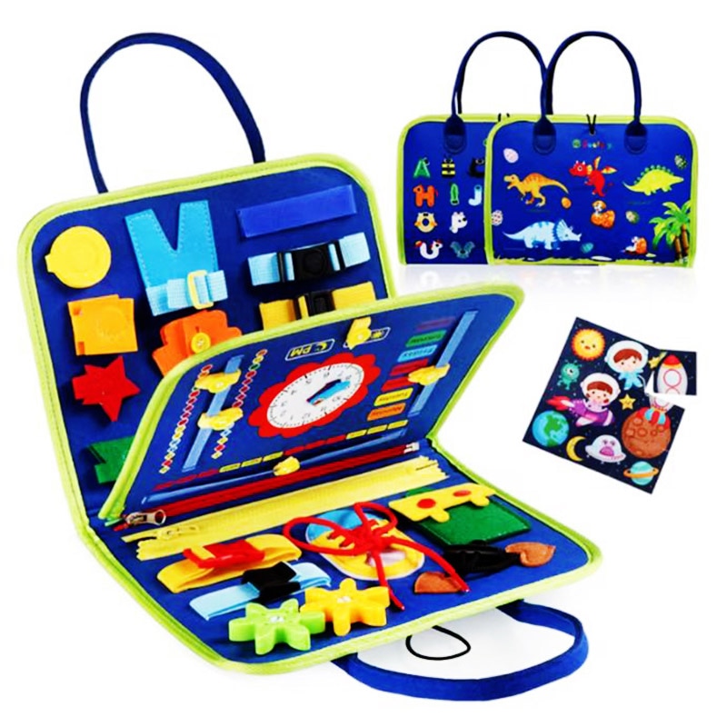 Tableau sensoriel Montessori, éducatif pour enfant 0-7ans : Explorez et Apprenez en S'Amusant