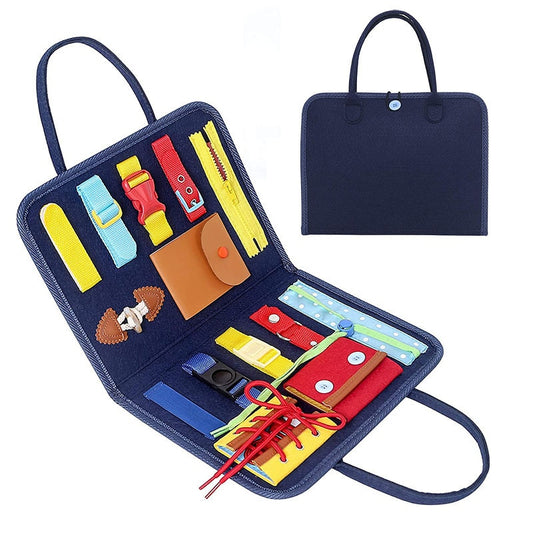 Tableau sensoriel Montessori, éducatif pour enfant 0-7ans : Explorez et Apprenez en S'Amusant